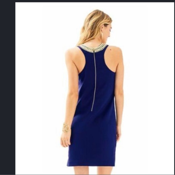 Lilly Pulitzer Carlotta Stretch Shift Dress sz 6 - Picture 2 of 8